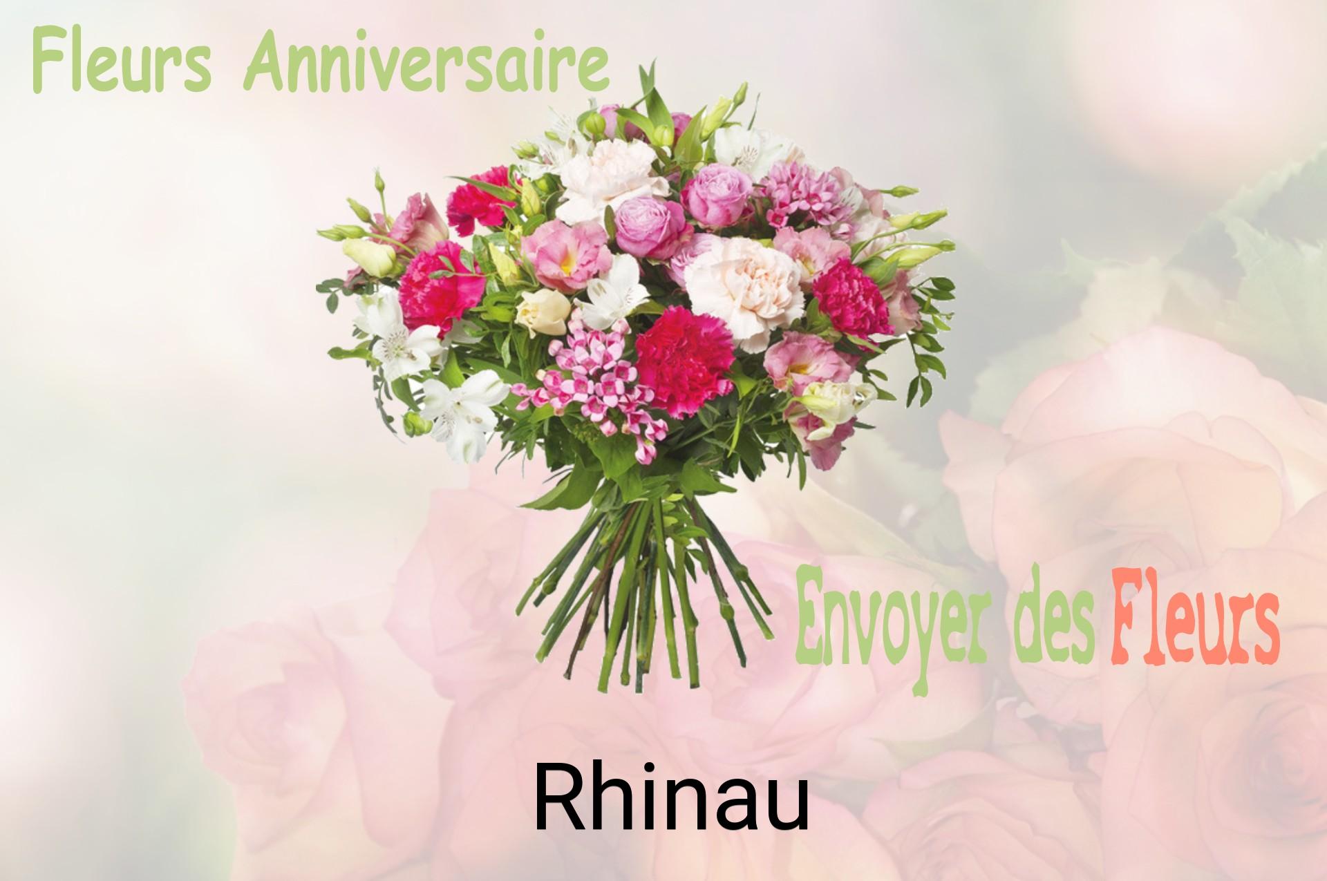 Bouquet de fleurs d’anniversaire livré à Rhinau