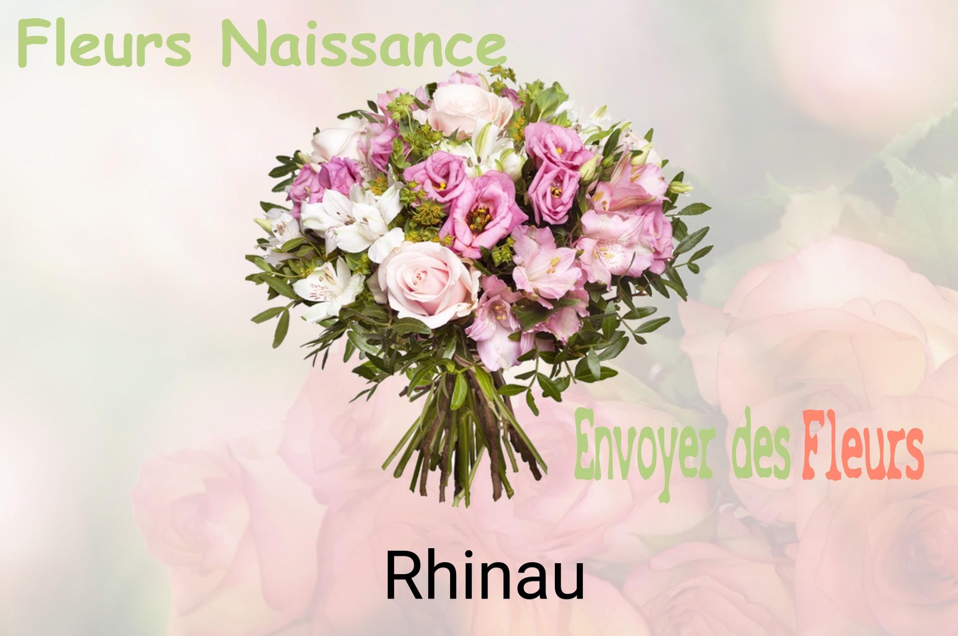 Bouquet de fleurs de naissance livré à Rhinau